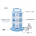 3 Layer Universal Vertical  Multi Plug Socket Tower With12 Outlet Power and 3 USB